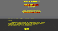 Desktop Screenshot of demattindustrial.com